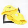 Ins Hot banana chips Japanese retro style canvas Bucket hat women's double-sided Sun hat street casual couple basin hat