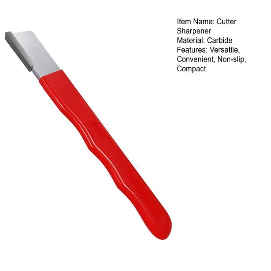 Affilatrice per taglierina Affilatrice per forbici portatile compatta Strumento per affilare la lama in carburo per giardino domestico all'aperto
