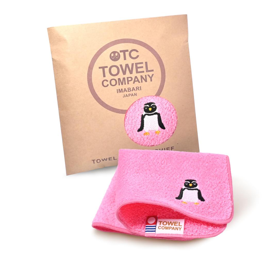 Imabari Havlu Şirketi Mendil 22x22cm Hediye [16 Türün Hepsi] Hayvan Geçidi Nakışı