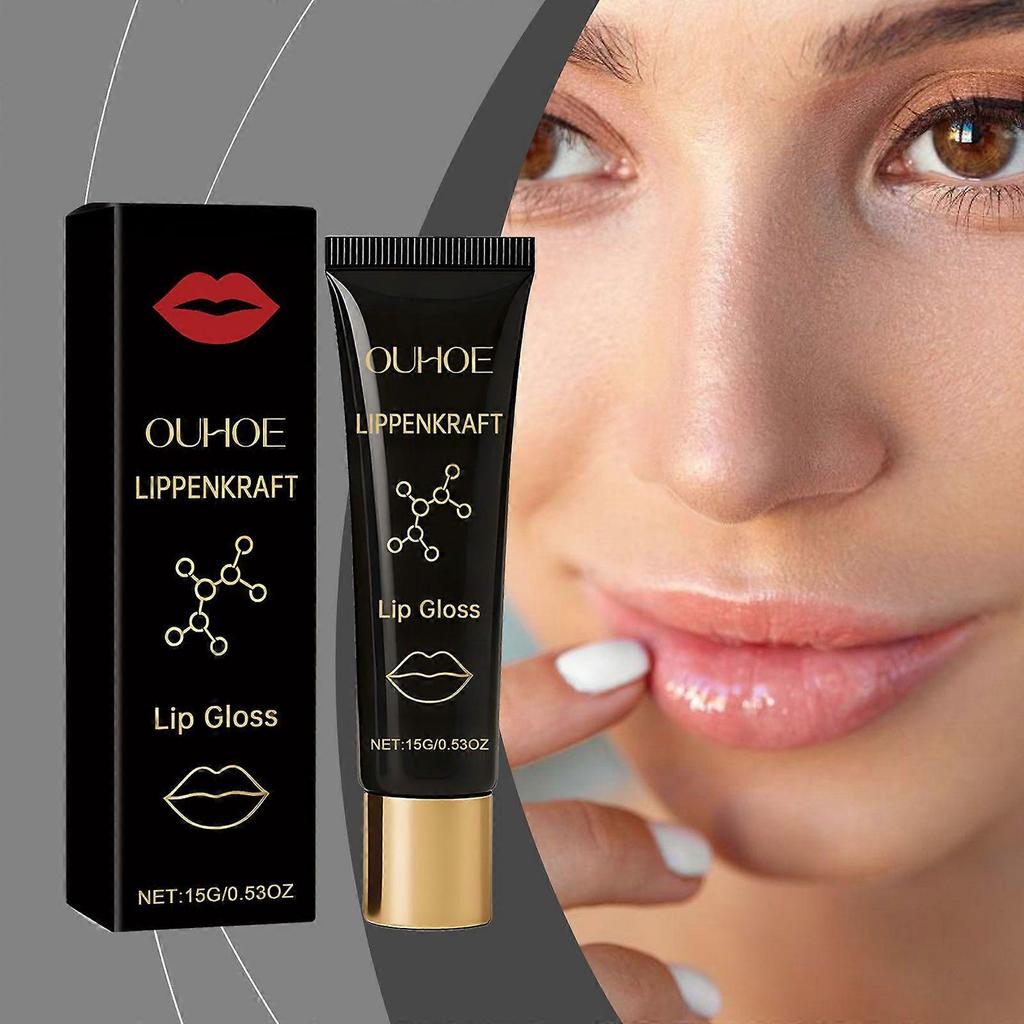 Limited time!!Ouhoe Moisturizing Nourishing Lip Lotion Hydrating And Moisturizing Lip Oil Lip Care Is Refreshing And Non-Sticky For Lip Skin