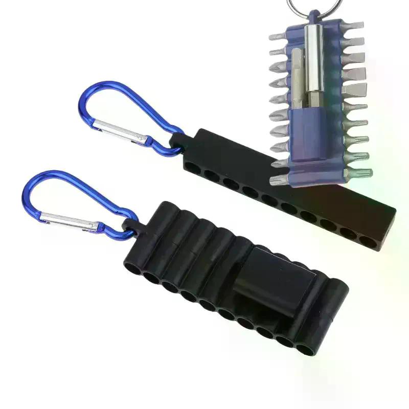 1Pcs 10/22 Holes Storage Case Organizer Screw Driver Head Drill Bits Stand Case Tools 1/4" Hex Shank Screwdriver Bit Holder