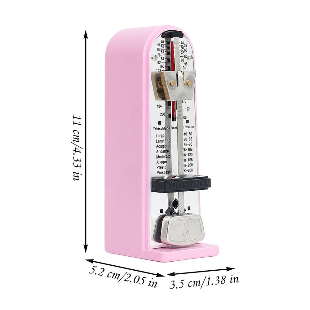 Mechanical Metronome Professional Piano Metronome Musical Instrument Accessories For Violin Ukulele Flute Trumpet Bass Guitar