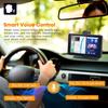 7" 2K DVR Rotating Len Wireless CarPlay & Android With Front Rear Camera  Auto Dash DVR Night Vision Rear View Mirror BT FM