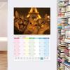 2026 Wall Calendar Funny Cats Wall Hanging Calendar Jan.2026 - Dec.2026 12-Month Planner for Home Office