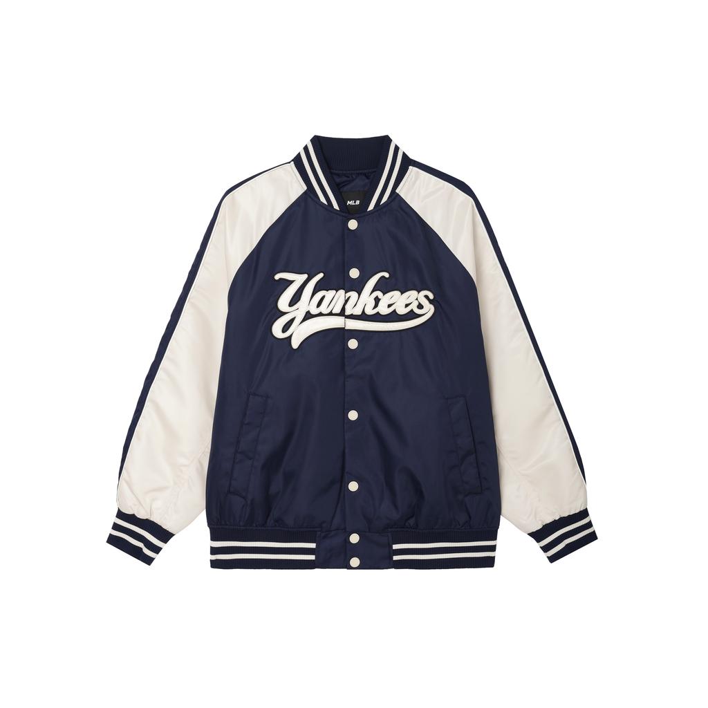 New MLB Varsity New York Yankees Jacket Unisex Navy Blue 3AJPV0244-50NYS
