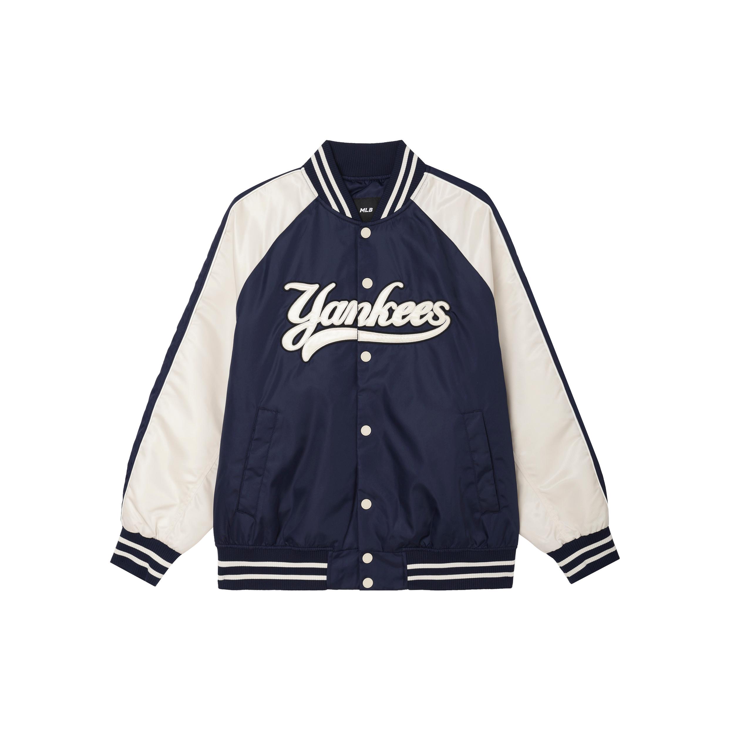 

New MLB Varsity New York Yankees Jacket Unisex Navy Blue 3AJPV0244-50NYS L