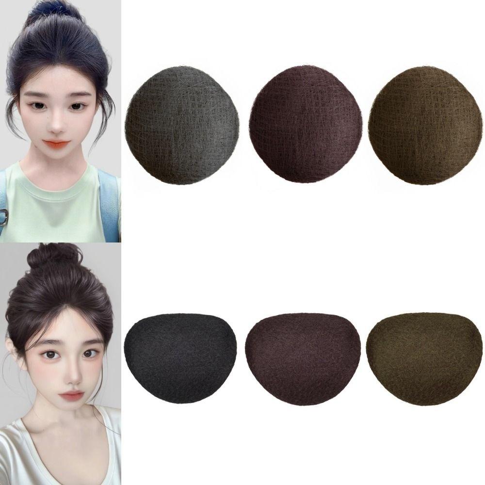 Lightweight Pasted Hair Pads Traceless Invisible Fluffy Hair Cushion  Back of The Head