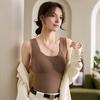 Yousheng Thermal Tank Top for Women Sleeveless Underwear Top Padded Camisole Undershirt Winter Warm Base Layer for Cold Weather