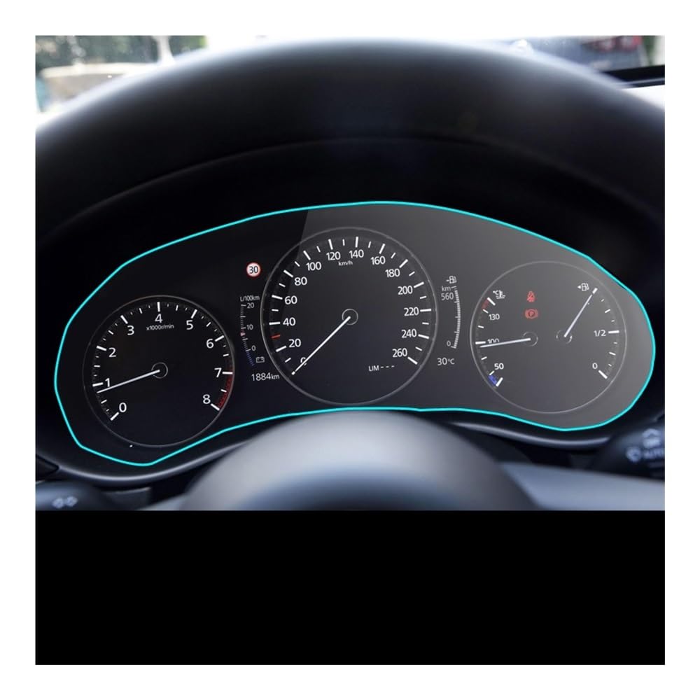 

Защитная пленка для приборной панели CX-30 2019 2020 Защитная пленка для приборной панели автомобиля, защитная мембрана для приборной панели автомобиля, ПЭТ-пленка