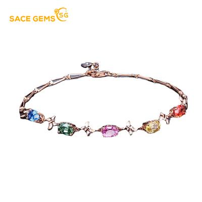 Zirkon-Armband, Schmuck, geometrische Perlenkette, Gliederarmbänder, modisches, feines Hochzeitsgeschenk für Freundin und Frauen