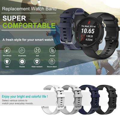 18mm 20mm 22mm Uhrenarmband für Garmin Venu 3/3s/2/2s Silikon-Uhrenarmbänder Armband für Garmin Vivoactive 3/4/4s/Forerunner 245 Bänder