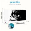 Gengar Cartoon Mouse Pad, Large Gaming Desk Mat, Non-slip XXL Mousepad for Laptop & Tablet, Mini PC Playmat with Stitched Edges