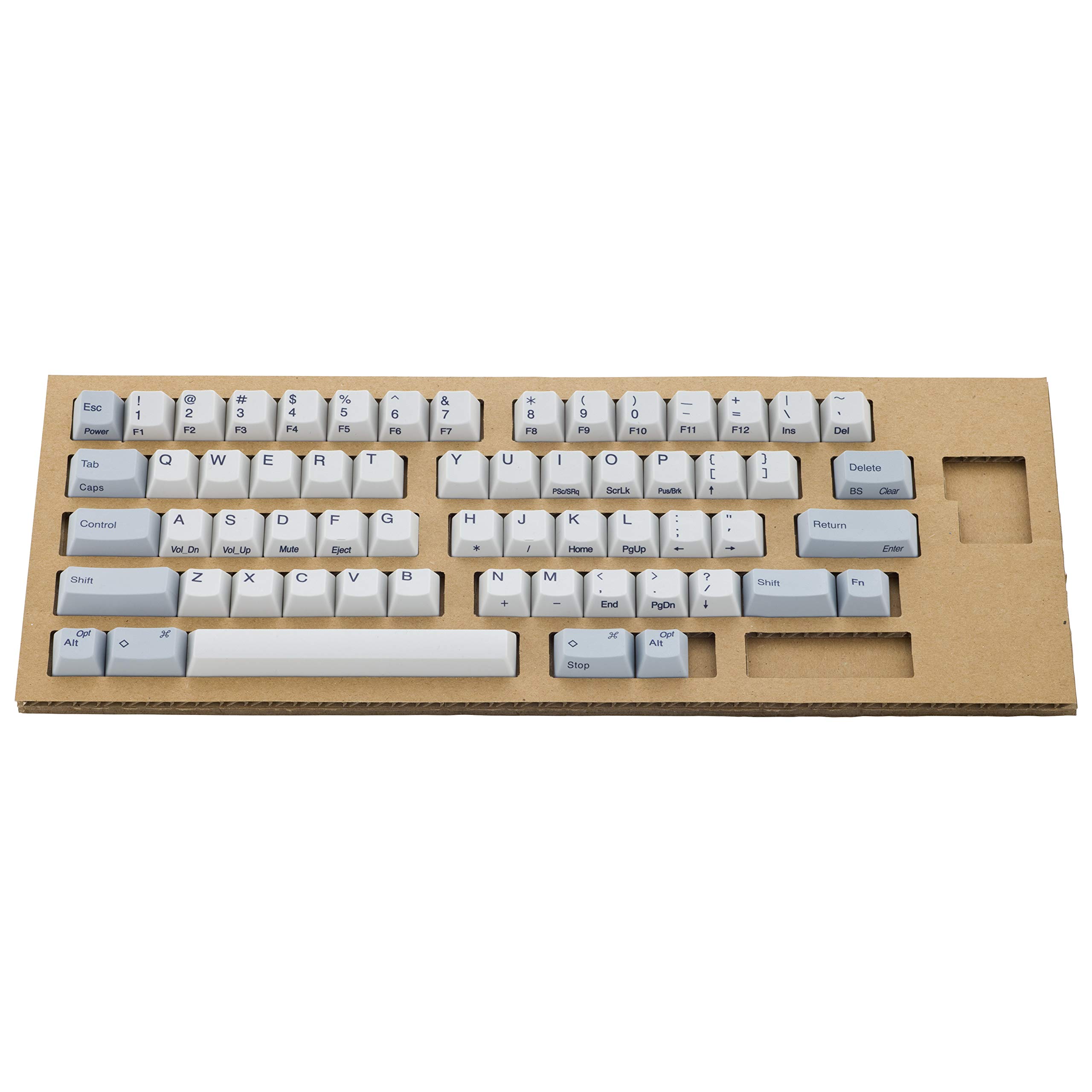 

Набір білих ковпачків PFU (Модель серії HHKB Professional з англійською розкладкою) PD-KB400KTW