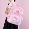 Student Cartoon Fresh Girl Schoolbag Decompression Spine Protection Schoolbag Multi-compartment Large-capacity Backpack