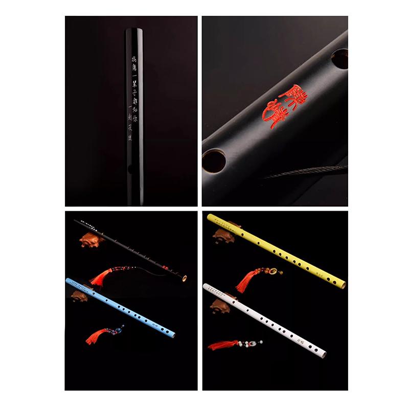 Anime Mo Dao Zu Shi Cosplay Accessories Wei Wuxian Flute Chinese Dizi Transversal Flauta Traditional Musical Instruments