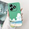 Luxus Modische Rückabdeckung Für Tecno Spark GO 2024 BG6 Hülle Weiches Silikon SparkGO 2024 Handyhülle Hase Katze Blume Panda Funda