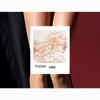 Sheer Mesh High-Waist Hip-Lift Panties with Silky Open-Crotch Stockings