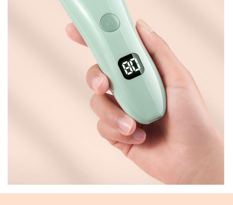 Ultra-Quiet Rechargeable Baby Hair Clipper for Newborns & Toddlers