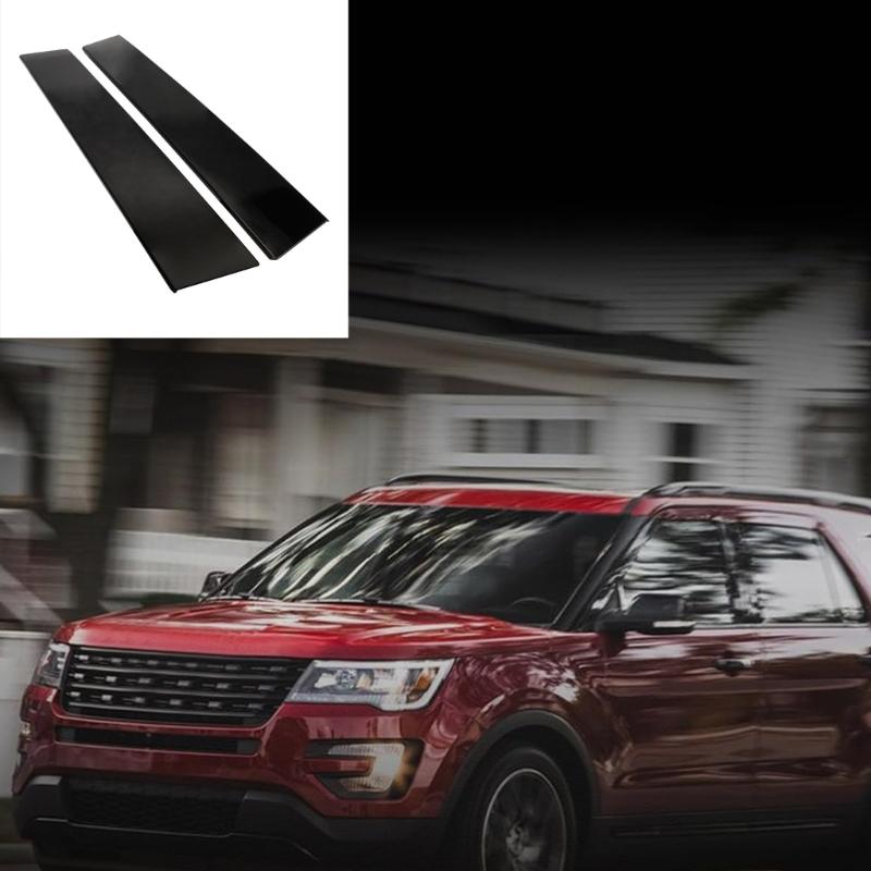 Precyzyjny Panel Wykończeniowy Słupka ABS Wodoodporny Design Listwa Wykończeniowa Zewnętrzna Drzwi Przednich bb5z-7820555-bb dla Samochodu Explorer