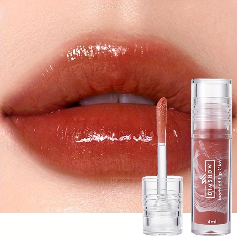 Pflegender Spiegel-Lipgloss, feuchtigkeitsspendender und glänzender Lippenlack, nicht klebender, lang anhaltender, flüssiger Lipgloss für alle Hauttypen