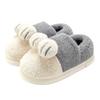 Bag Heel Cotton Slippers Men's Winter Cat Claw Home New Outer Wear Velvet Warm Winter Wool Cotton Shoes Women
