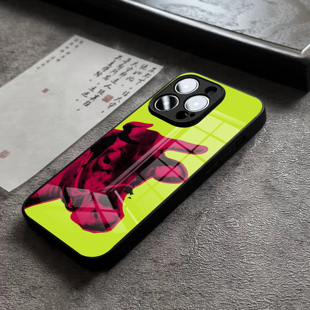 Andy Warhol Art Phone Case For IPhone 16 Pro Max 15 Plus 14 Pro 12 11 13 Mini X XR XS Max 8 7 Plus SE Glass Cover
