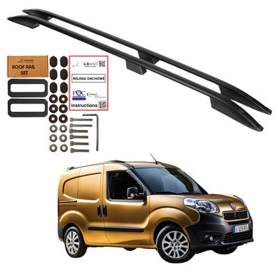 Střešní nosiče FIAT DOBLO KRÁTKÝ OD 20102022 Černý Pevný Odolný