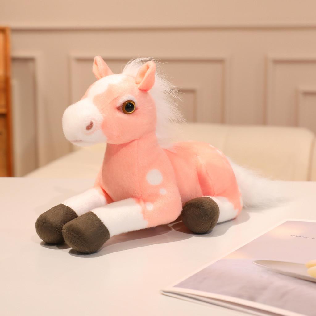 Plush Horse Toy With Pp Cotton Filling For Childrens Playroom Decor