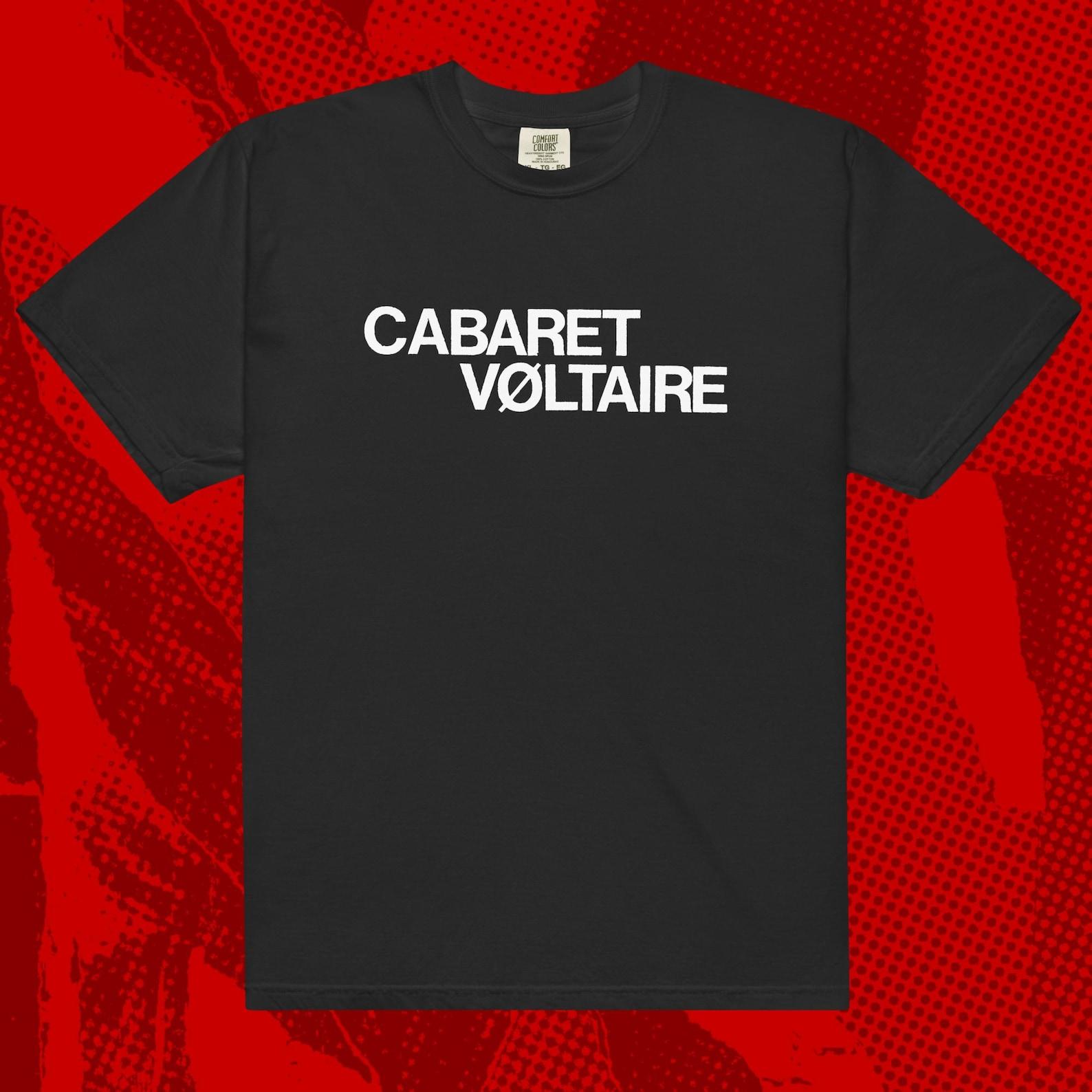 Cabaret Voltaire Logo Shirt | Industrial Post Punk Severed Heads Throbbing Gristle Current 93 S