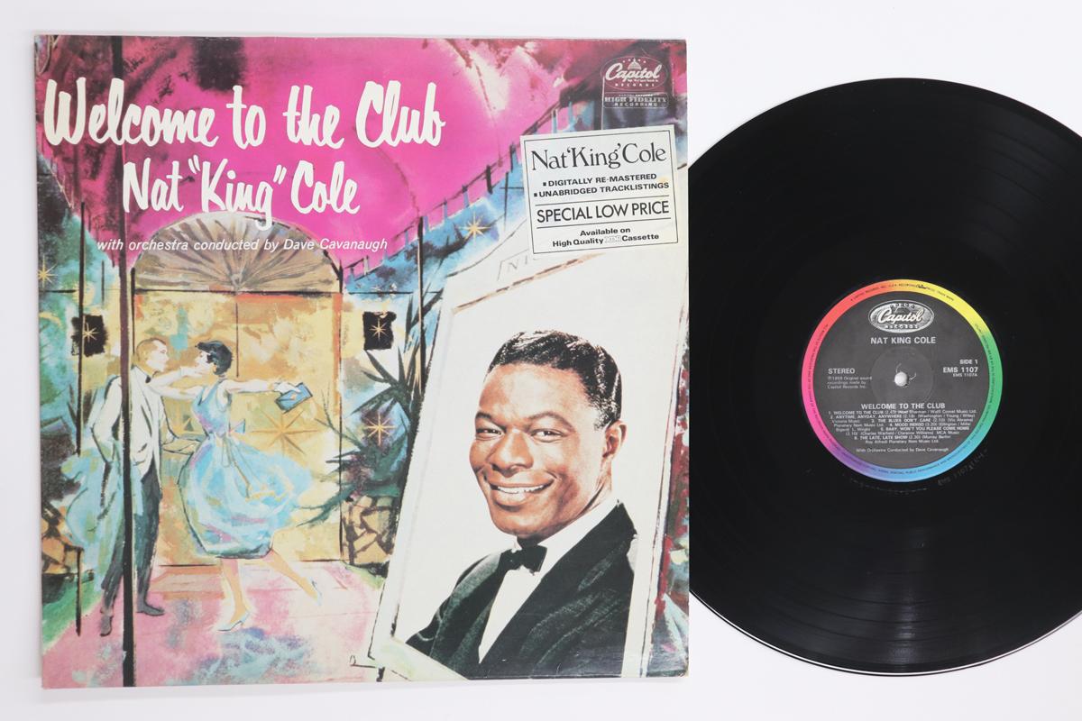 

LP Record NAT KING COLE - Welcome To The Club EMS1107 CAPITOL 1986 UK Jazz Used