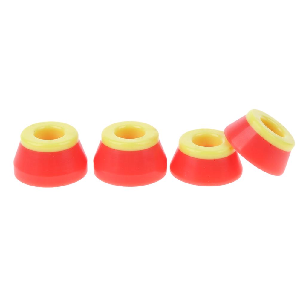 Buy 4 Pieces Replacement PU Truck Bushings for Longboard Skateboard 90A