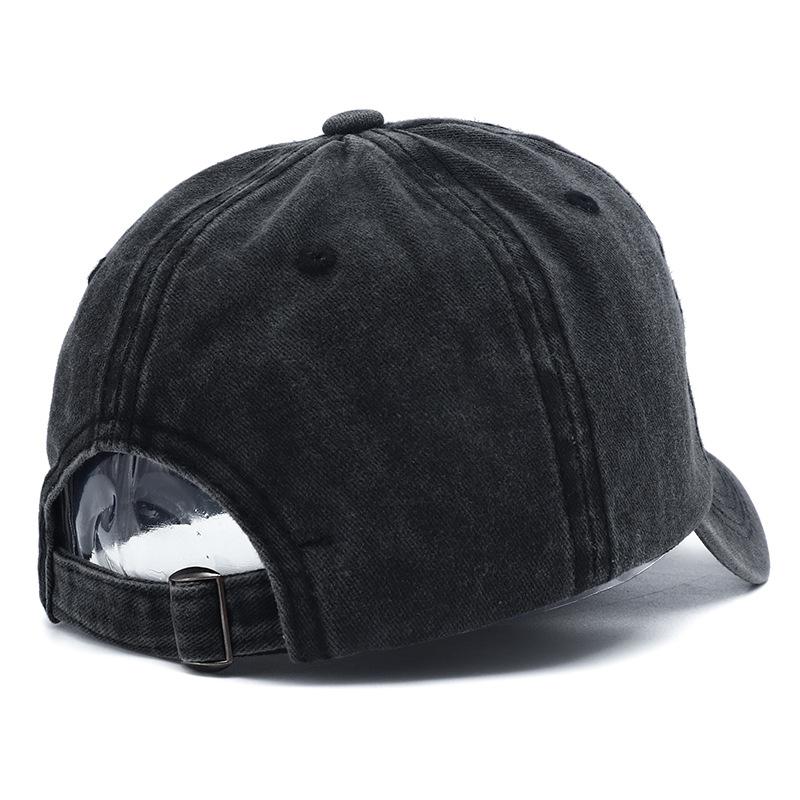 Women Baseball Cap Vintage Washed Cotton Soft Top Dad Hat Retro Y2K Pink Letter Embroidered Snapback Caps