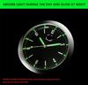 Joxoilso Multifunctional Fluorescent Car Dashboard Clock Car Mini Auto Clock Car Clock Refit Interior