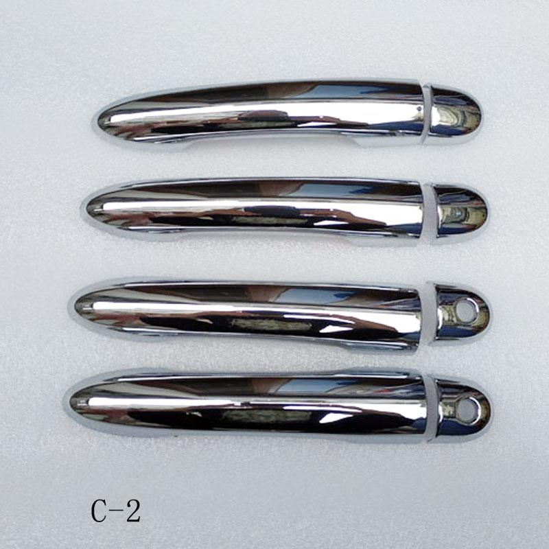 For Renault Megane Ii 2 MK2 2002 2003 2004 2005 2006 2007 2008 ABS Chrome Door Handle Cover
