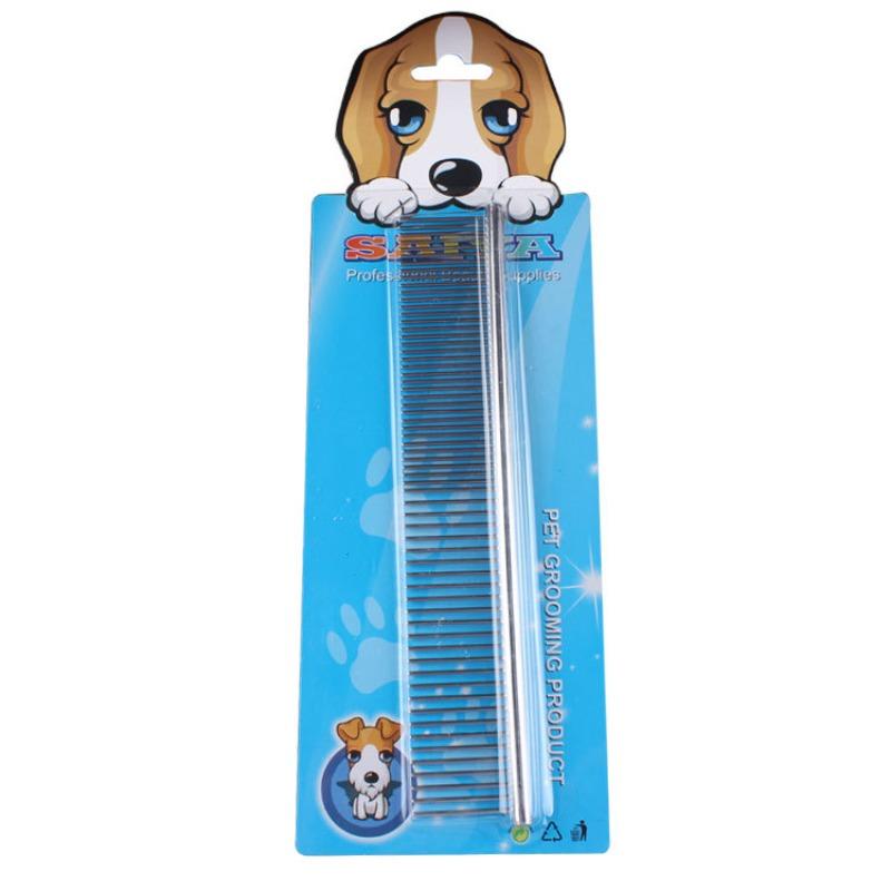 

Pet Comb, Pet Dog Grooming Comb, Pet Dog Stainless Steel Bar Comb, Dog Bar Comb Small