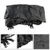 Heavy Duty Boat Cover Waterproof Black For 16-18Ft Fishing Ski Bass Shelter