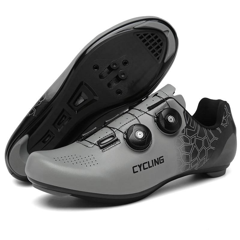 Unisex Cycling Shoes Road Mountain Bikes Rigid Sole Breathable Non-Cleat Clipless-Compatible Design