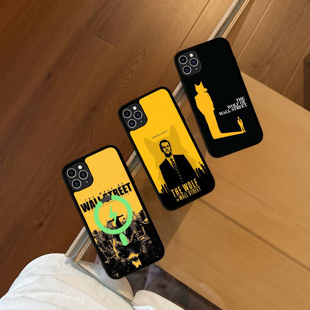 TV The W-Wolf Of W-Wall S-Street Magnetic Phone Case For IPhone 16 15 14 13 12 11 17 Pro Max Plus Wireless Charge Cover