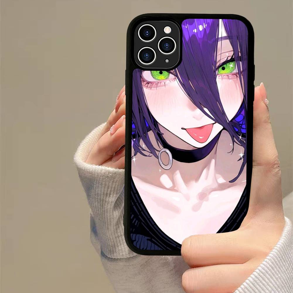 Chainsaw Man The Movie Reze Arc For iPhone 17 16 15 14 13 12 11 Mini Pro Max Plus PC+TPU Back Phone Cover