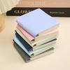 Soft Leather Pocket Notebook Compact Square Notebook Portable Blank Notebook