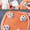 Self Adhesive Caster Mini Swivel Wheels Universal Stainless Steel Wheel 360° Rotation Pulley for Furniture Trash Can Bins