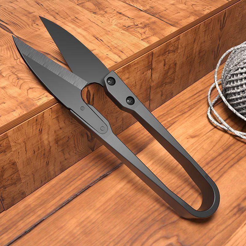German Handmade Tailor's Sewing Scissors: Large Stainless Steel Spring for Fabric & Paper Cutting
