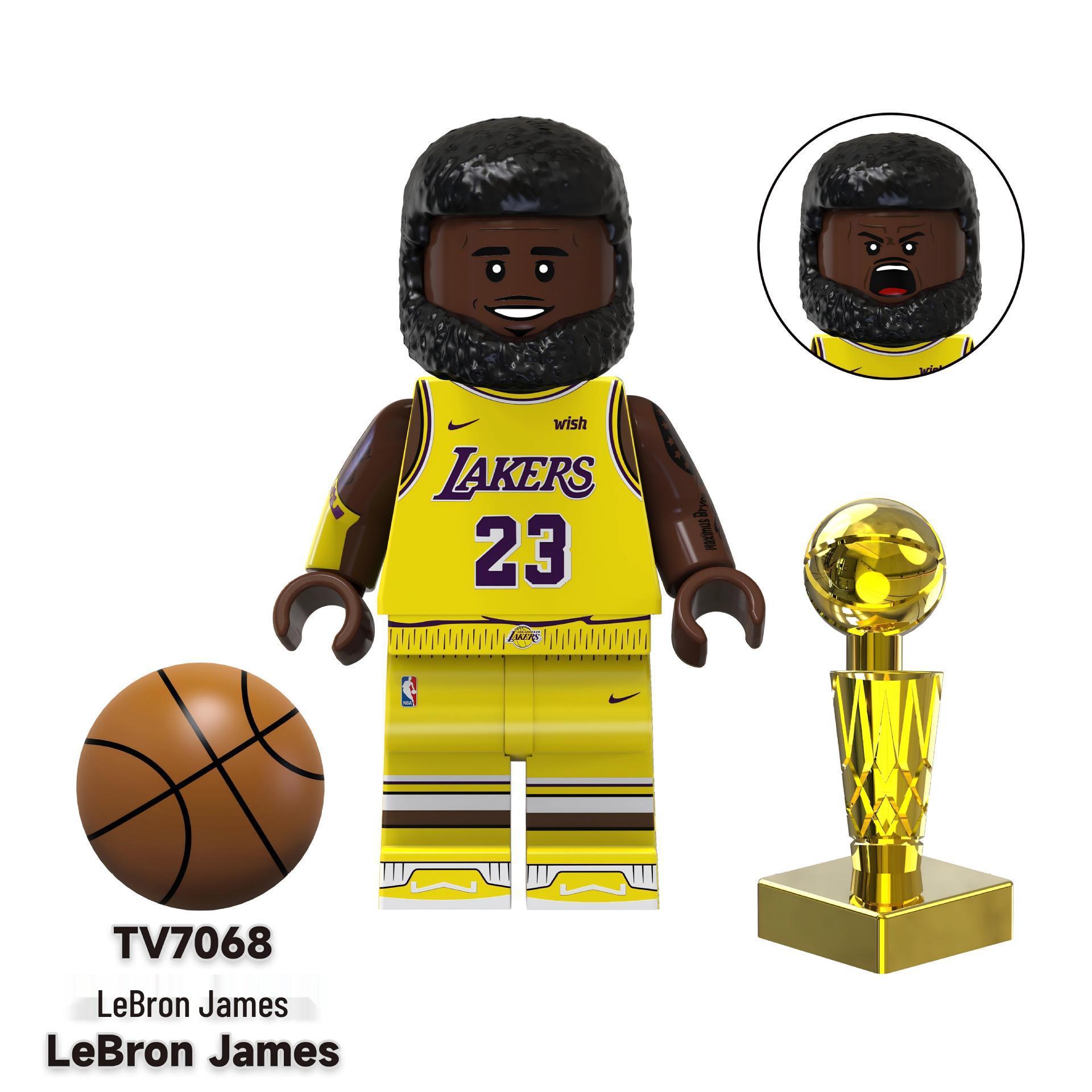 TV6508 NBA Star Basketball Building Blocks Figure Toy