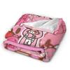 Gloomy Bear Warm Blankets Kids Adult Plush Bedding Throws Graphic Couch Chair Flannel Bedspread Sofa Bed Cover