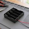 18650 Battery Holder for Repair Wiring, Cell Pack Assembly, Spring Contact Placement, Cover Support, and Projects