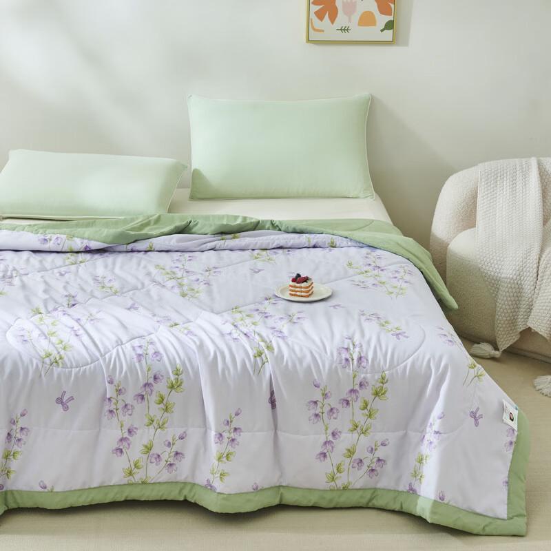 ROMROL Elegant Floral Cooling Summer Quilt