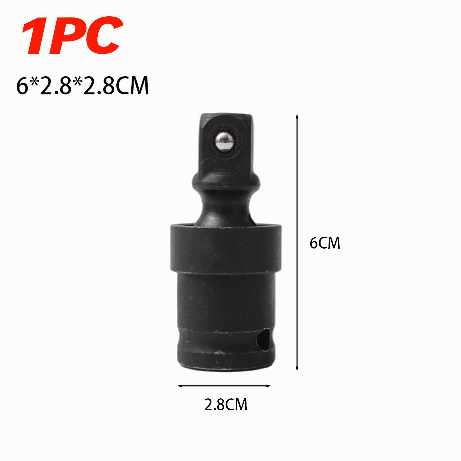 

Universal Joint Socket 1/2 Inch Drive Impact Swivel Adapter 360 Degree Extension Bar for Car Auto Repair Pneumatic Wrench Tool