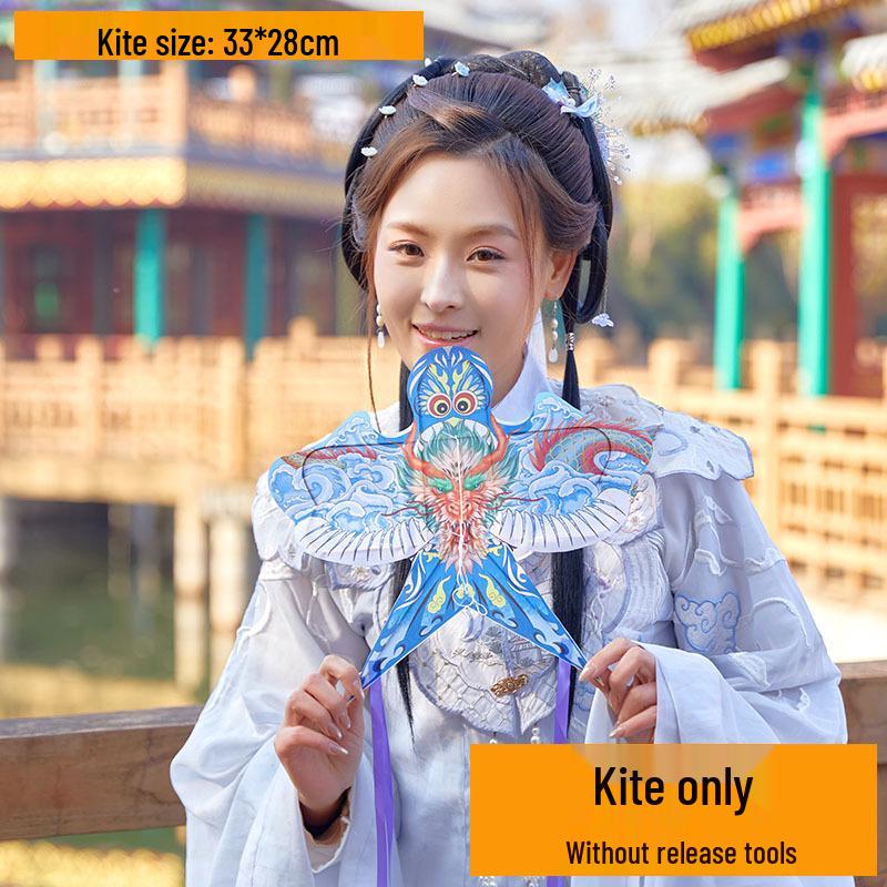 2026 Small Sand Swallow Bamboo Kite with Fishing Rod - Dance Costume Decoration Props for Kids