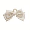 Multifunctional Women Bow Hairpin Solid Color Shark Clip Gifts Girls Headwear