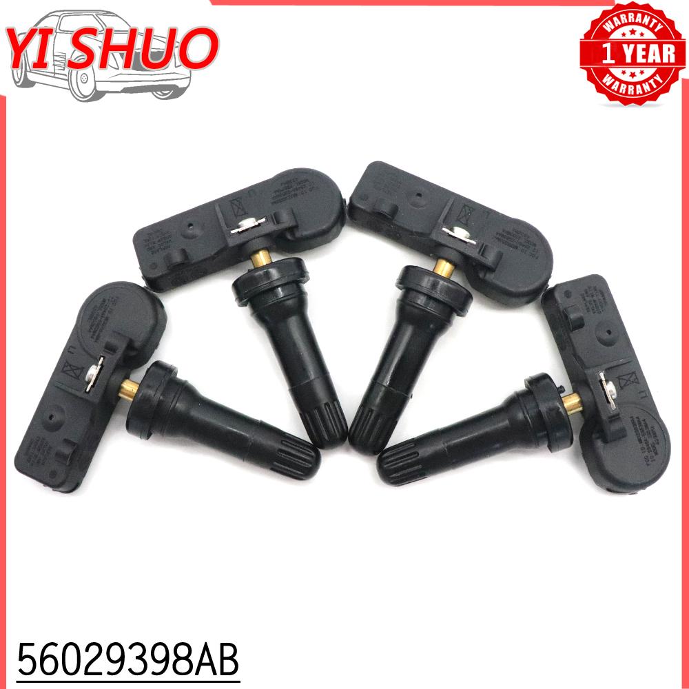 TPMS 56029398AB Tire Tyre Pressure Sensor Monitoring System For Dodge Challenger Charger Journey Durango 2010-2016 433MHz